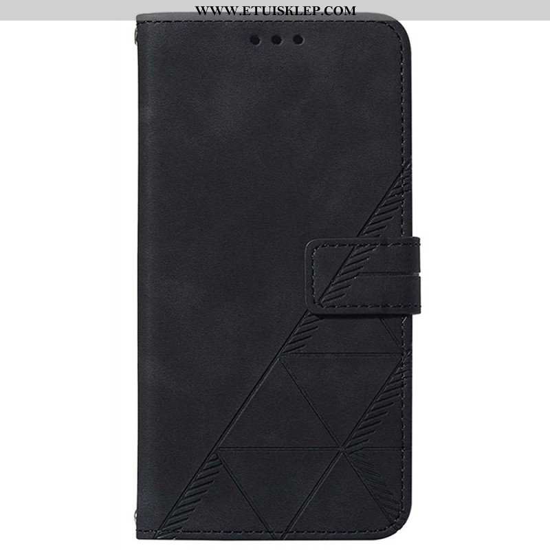Etui Folio do Google Pixel 7 Pro Efekt Skóry